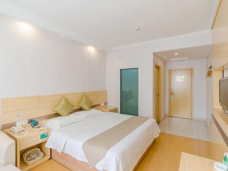 Greentree Inn Anhui Hefei High-Speed Railway South Station Baohe Avenue Government Business Hotel Eksteriør billede