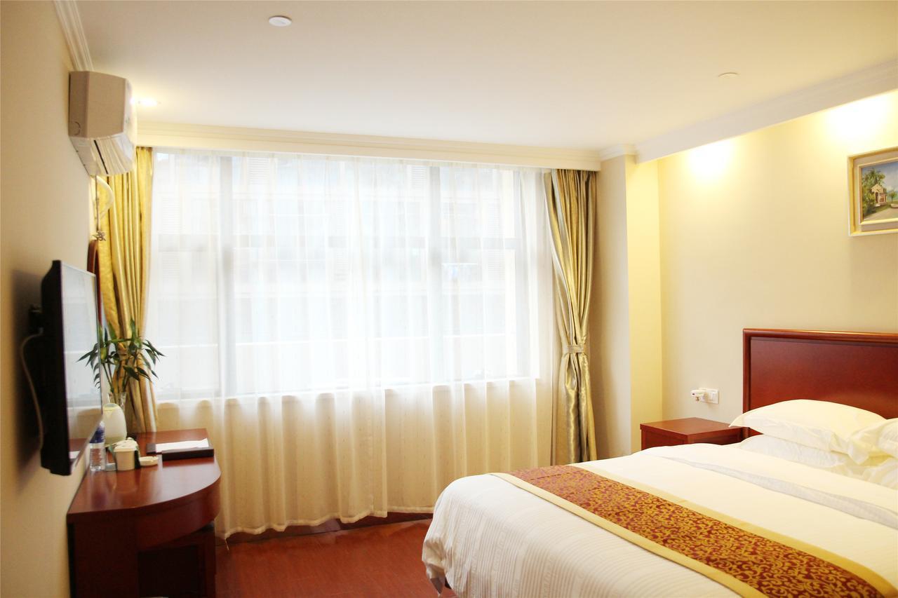 Greentree Inn Anhui Hefei High-Speed Railway South Station Baohe Avenue Government Business Hotel Eksteriør billede
