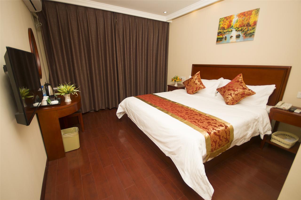 Greentree Inn Anhui Hefei High-Speed Railway South Station Baohe Avenue Government Business Hotel Eksteriør billede