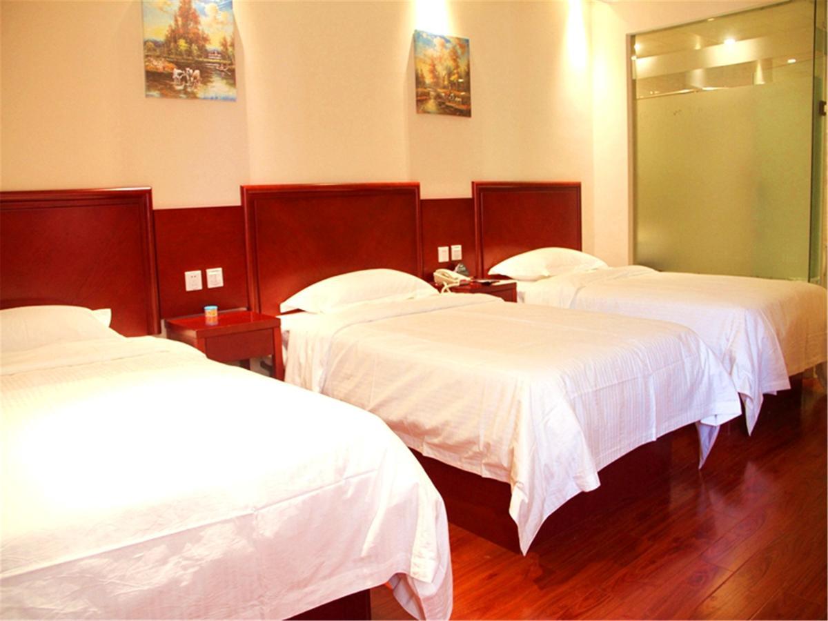 Greentree Inn Anhui Hefei High-Speed Railway South Station Baohe Avenue Government Business Hotel Eksteriør billede